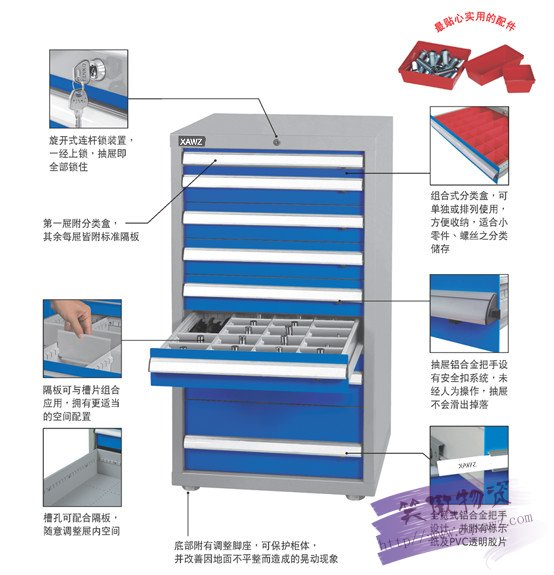 工具柜细节图